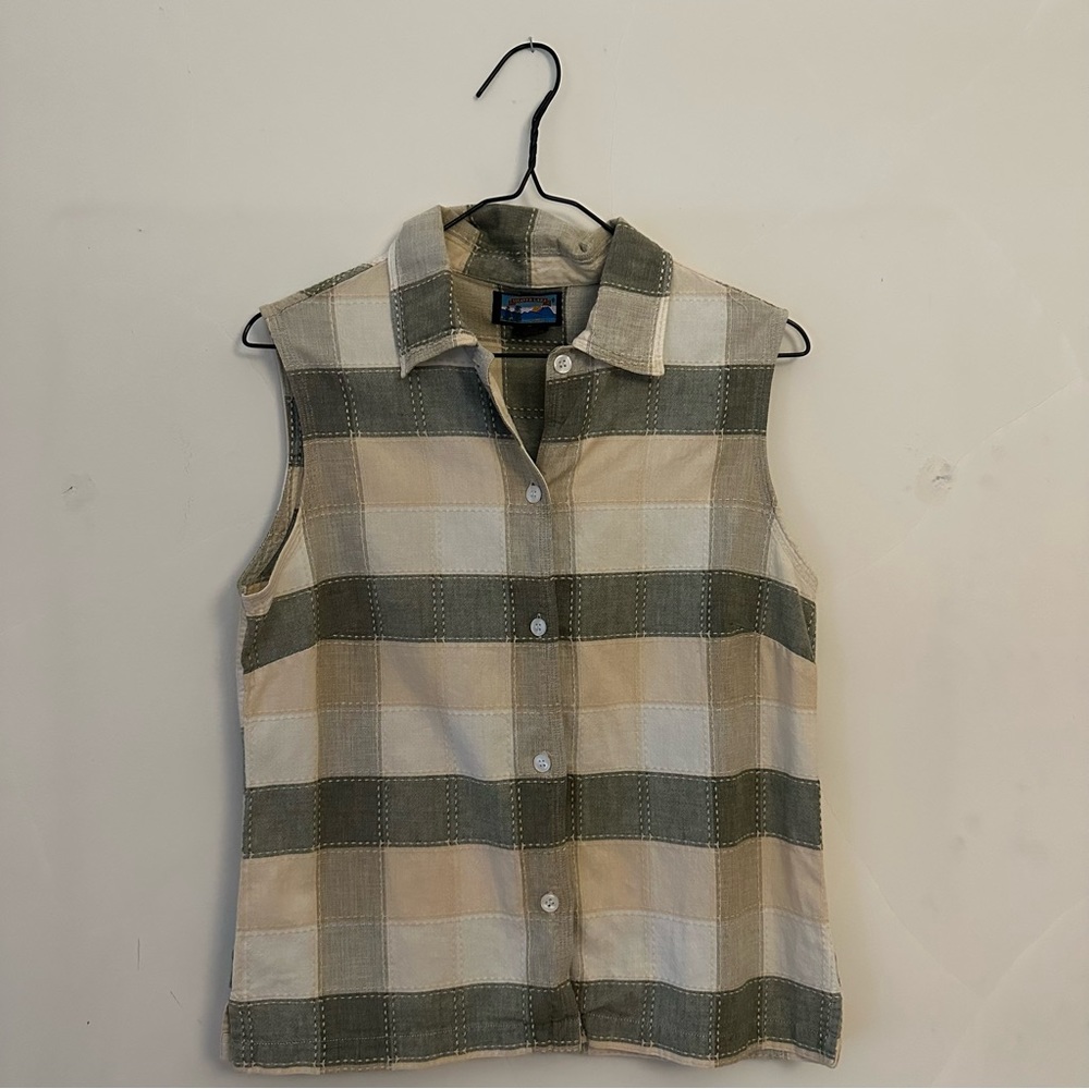 Plaid button up